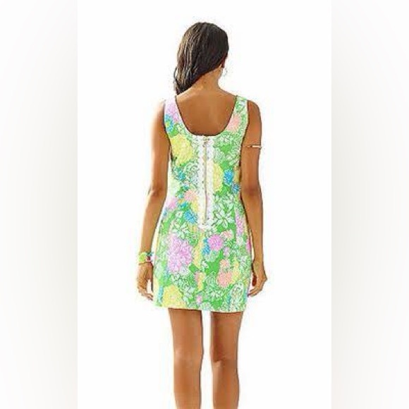Lily Pulitzer Cathy Hibiscus Shift Dress - Picture 3 of 7